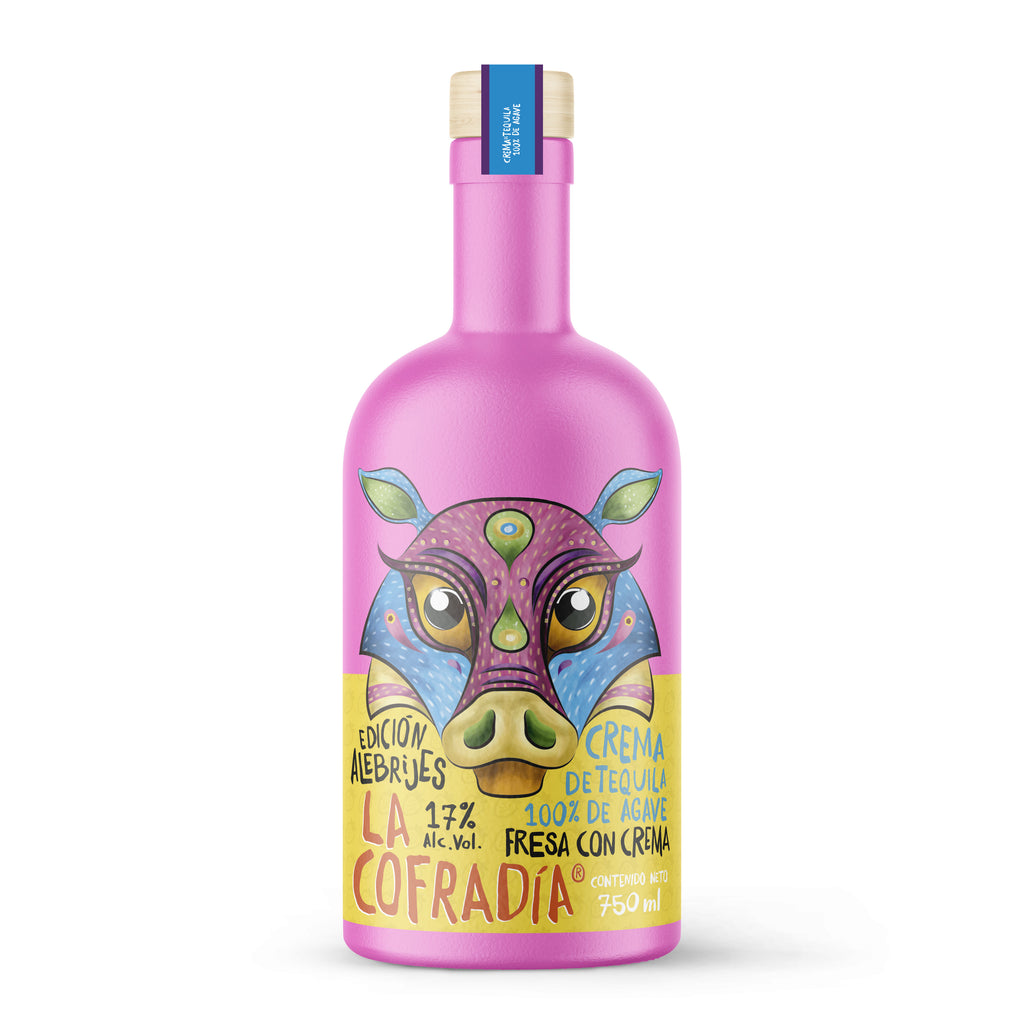 Alebrijes- Fresas con crema 750ml